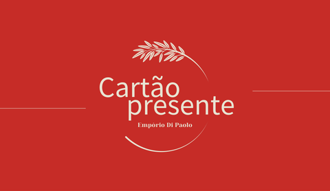 Cartão Presente Empório Di Paolo