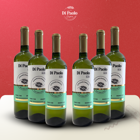 Combo 6 Vinhos Brancos Di Paolo Chardonnay