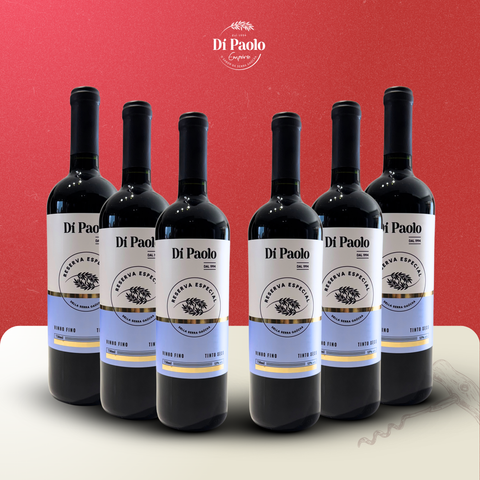 Combo 6 Vinhos Tintos Di Paolo Reserva Especial